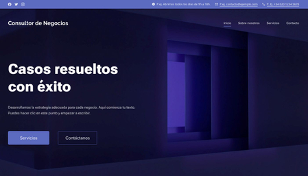 Plantilla - Consultoría de Negocios