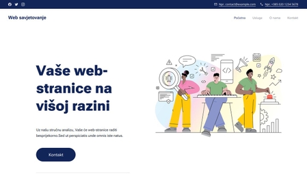 Predložak: Web savjetovanje