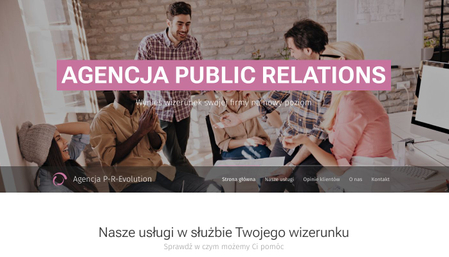 Szablon: Agencja PR