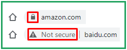 Página web protegida con HTTPS