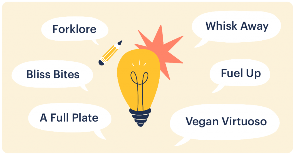 Ideas de nombres para blogs de cocina