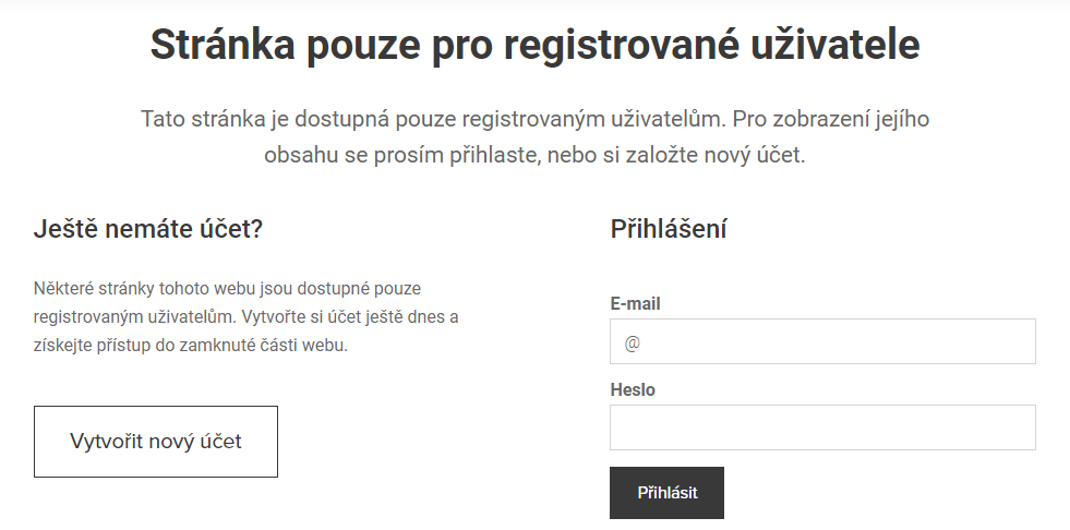 uzamčená sekce
