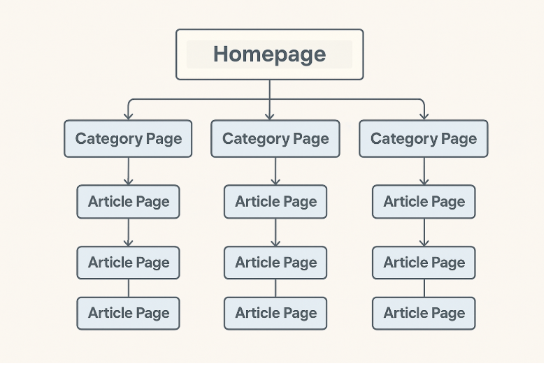 A smart internal linking structure improves SEO and helps Google understand your website.